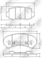 DB1078PM DISC PAD SET REAR FORD FAIRLANE ZK 81-83 ZL FE 84-88 DB1078   Ford  Fairlane1981 - 1983ZK PBR Caliper. Fairlane    Oct 1984 - 1988ZL PBR Caliper. FairlaneOct 1984 - 1988ZL Girlock Caliper. Falcon1982 - 1984XE  ADB1078