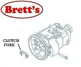ZZZ 15675.307 CLUTCH FORK MITSUBISHI FP418 TURBO 3/1988- 6D22T 4450292100 44502-92100 MITSUBISHI FUSO TRUCK PARTS