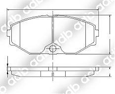 DB1250PM DISC PAD SET FRONT NISSAN INFINITI Q45 1990-93 DB1250 ADB1250  InfinitiQ1990 - 1993Q45DB1250 NissanInfiniti1990 - 1993Q45 (U.S.A)DB1250 NissanStageaSep 1996 - Aug 19982.5 Turbo 4WD Wagon 8DB355011-181 8DB 355 011-181 GDB1000