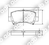 DB1459PM DISC PAD SET FRONT SUZUKI BALENO 1.8 SEDAN 01-SUZUKI WAGON R 1.6 97-00 ALTERNATIVE NO GDB3221 FDB1421 ADB1459 DB1459  AFP362 FERODOFDB1421 KASHIYAMAD9026 MINTEXMDB1945 NiBKPN9406 NISSANAY040-SU005