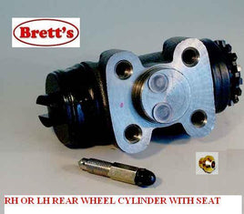 11510.090 RH AND LH REAR WHEEL CYLINDER FK415 FH100 16" WHEELS MITSUBISHI FUSO 11510.092 11510.084  MC826388 MC832588 MC812791 MC826093 3X0053 3X0048 36.51MM