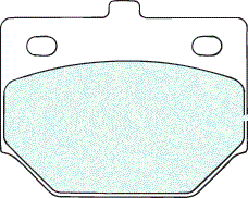 DB0159PM FRONT DISC PAD SET DAIHATSU CHARADE 1978-83 G10 XTE XG FOR TOYOTA 1000 1977-78 DB0159 DB159  ADB159