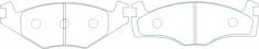 DB0400PM DISC PAD SET FRONT VOLKSWAGEN GOLF GL CABRIO 94- DB400 SANTANA SCIROCCO PASSAT GDB454 TRW GDB459 TRW GDB1219 VOLKSWAGEN 191698151 VOLKSWAGEN 321698151H ADB400