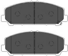 DB1911PM DISC PAD SET FRONT NISSAN TITAN 06- ADB1911 DB1911 FMSI D1286-8403 NiBK PN0841 NISSAN D1060ZC60J