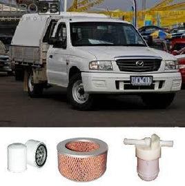 KIT6002 FILTER KIT MAZDA B2600 B SERIES CARBY  PETROL 2.6L 4 CYL  1987-1992 OIL FUEL AIR