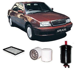 KIT5071 FILTER KIT DAIHATSU APPLAUSE APLAUSE A101 1.6L PETROL HD-E MPFI SOHC 16V 10/89-92  A101 1.6L PETROL HD-E MPFI SOHC 16V 10/89-92 OIL FUEL AIR SERVICE SET KIT