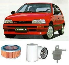 KIT5074 FILTER KIT DAIHATSU CHARADE G100 G102 G202 G202B 1L 1.0L 3 CYL 1987-1998 OIL FUEL AIR FILTER SET LIT LUBE DIAHATSU G202B 1.0L PETROL 3CB24 SOHC 6V 05/96-03/98 G102 1.3L PETROL HC-E MPFI SOHC 16V 07/88-93