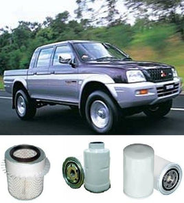 KIT3000 FILTER KIT MITSUBISHI TRITON DIESEL 4M40 10/1996-2006 2.8L   OIL FUEL AIR  LUBE SERVICE SET KIT  MK13560