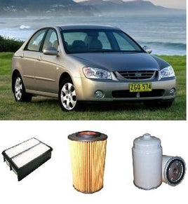 KIT6608  FILTER KIT KIA CERATO 2L 2.0L CRDI DIESEL 2008-ON  OIL FUEL AIR LUBE SERVICE SET  CARS & COMMERCIALS