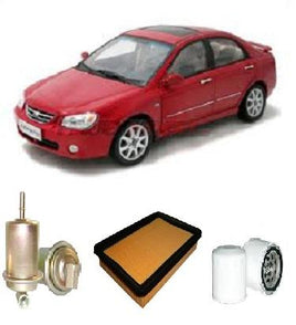 KIT6606 FILTER KIT KIA CERATO LD Petrol 4 CYL 2.0L 2L G4GC G4KD 2004-2009 MPFI DOHC 16V  OIL FUEL AIR LUBE SERVICE SET