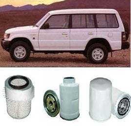 KIT3001 FILTER KIT MITSUBISHI PAJERO DIESEL NJ 4M40T 4M40 TURBO 1994-1999 2.8L OIL FUEL AIR