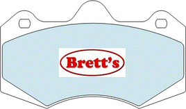 DB1937PM DISC PAD SET FRONT HOLDEN HSV  VZ-VE  HSV 4-POT  AP RACING  DB1937 DB1937SRT HAWKE HB586Z.660 HB586Z660 ADB1937