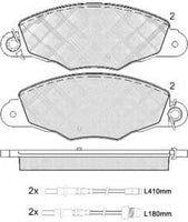 DB2012PM DISC PAD SET FRONT CITROEN XANTIA HATCH WAGON XM ADB2012 DB2012 TRWGDB1336 WVA23134 WVA  CITROEN425211 DELPHILP1629 FERODOFSL1114  FERODOFDB1114 JURID573004J
