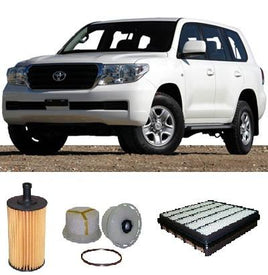 KIT9001 FILTER KIT FOR TOYOTA LANDCRUSIER 200 SERIES 2007- V8 TURBO DIESEL  VDJ200 4.5L V8 TD OIL FUEL AIR   DONALDSON KIT NUMBER P903083 VDJ200 Turbo Diesel V8 4.5L 1VD-FTV  11/2007-  RSK18 RSK18C DT-FLT73 DTFLT73 FLT73 VDJ200R MCA196 WK21 WESFIL