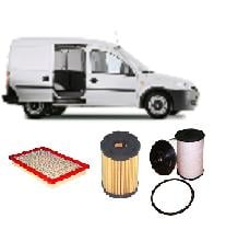 KIT2015  FILTER KIT HOLDEN COMBO VAN COMBO VAN 1.3L CDTI T DIESEL 2005-ON  OIL  AIR FILTERS LUBE SERVICE   Turbo Diesel. Purflux Housing