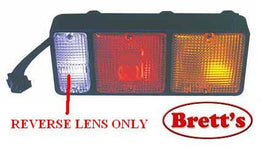 15441.021 REVERSE LAMP REAR TAIL LAMP LIGHT LENS CANTER FUSO MITSUBISHI MB098075 3R0407 MC147765