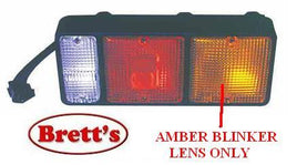 15441.020 REAR AMBER BLINKER FLASHER LAMP REAR TAIL LAMP LIGHT LENS CANTER FUSO MITSUBISHI  3R0405 MB098073 MC147763