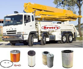 KIT3323 FILTER KIT FP54J  FV54J FV51J FS52J 2003-2008 6M70 6M70-1AT2  MITSUBISHI FUSO OIL FUEL AIR LUBE SERVICE SET KIT  BRAND NEW  FILTERS BUY ONLINE ON-LINE SHOP