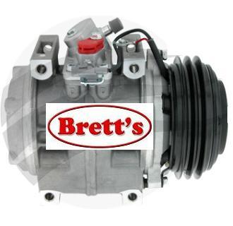 ACON5100 AIR CON CONDITIONER FOR TOYOTA COMPRESSOR COASTER BUS 24V 10P ...