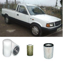 KIT5300 FILTER KIT Tata TataLoadbeta / Gurkha 2L  2.0L1997-on Without Lucas Assembly. Diesel. Turbo OIL FUEL AIR SERVICE FILTERS SET