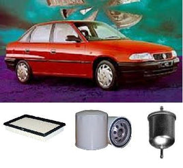 KIT2020  FILTER KIT HOLDEN ASTRA  1.6L 1.8L 2.0L 1996-9/1998  OIL  AIR FILTERS LUBE SERVICE TR. Petrol. 4Cyl. C16SE  C18SEL  X20XEV. MPFI. SOHC8V  DOHC16V