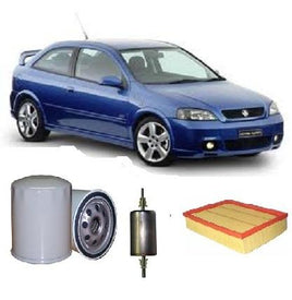 KIT2021B  FILTER KIT HOLDEN ASTRA 1.8L 2.0L 9/1998-2004  OIL  AIR FILTERS LUBE SERVICE  KIT2021 TS  TSII. Petrol.4Cyl. X18XE1 X18XE2  Z20LET.MPFI. DOHC16V.