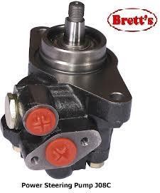 11361.103  P/S POWER STEER PUMP HINO FD FD1J FD1 FG1J GD1J FF1J  FF1 GD1 RANGER 1996-2003 J08 JO8   HINO POWER STEERING PUMP 44310-2232 44310-2231 44310-2230 8B23864-2232 8B238642232 S443102232