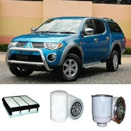 KIT3038 FILTER KIT MITSUBISHI COMMERCIALS TRITON ML - 2.5L DIESEL 2008- OIL FUEL AIR FILTERS  Triton 2.5L TD    2008- ML MN Turbo Diesel 4D56 DOHC 16V MK13558