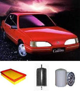 KIT2029  FILTER KIT HOLDEN CAMIRA JD  JE SERIES 1.8L 2L 2.0L PORT F/INJ EFI 1985-1989 OIL  FUEL AIR FILTER FILTERS LUBE SERVICE  SET KIT