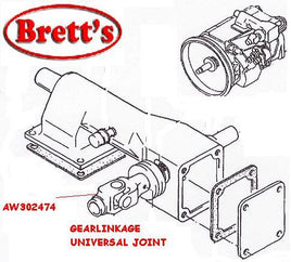 SPEC AW302474 UNI UNIVERSAL COUPLING G/LINKAGE FV FP FS5 GEAR LINKAGE  OVERHAUL YOUR SLOPPY GEARSHIFT  FV415  1985-1995 MITSUBISHI FUSO