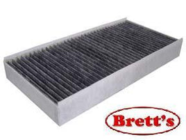 AC0141C CABIN AIR FILTER CITROEN C5 DW12 TED4 ENG 4CYL 2.2L DIESEL 2006-2008 PEUGEOT 407 1.6L HDI - DIESEL - 2004-ON PEUGEOT 407 2.0L HD 2004-ON PEUGEOT 407 2.7L V6  DIESEL 2005-ON PEUGEOT 407 3.0L   AC0141 AC0141C  WACF0095 6447TC 6447.TC