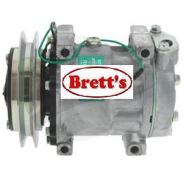 ACON2125 A/CON COMP COMPRESSOR AIR CONDITIONER ISUZU FVR23 FVD23 1996- SANDEN UNIT SeriesSD7H15 Direct Mount (replaces SD508/510/709) Model8116 Clutch Diameter146mm Clutch Type1GB PortsV/PAD BrandSanden Voltage24 92955586