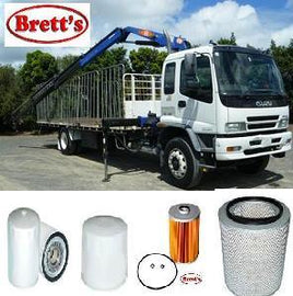 KIT2252 FILTER KIT FOR ISUZU Truck FRR FRR500 FRR34 6HK1 6HK1-TCN	7.8L	2003-200 8OIL FUEL AIR LUBE FILTER FILTERS SET SERVICE KIT  ISUZU