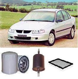 KIT2033 FILTER KIT HOLDEN COMMODORE  BERLINA STATESMAN VT VX VY 3.8L V6 OIL  FUEL AIR FILTER FILTERS LUBE SERVICE  SET KIT
