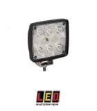 11518FB LED7208MS 12V / 24V MULTI VOLT LED SQUARE 8W WORK LAMP LIGHT FLOOD LAMP 12VOLT 24VOLT  8W  FLOOD LAMP 10-30V   LED Work Lamp - 121mm x 110mm x 45mm 7208MS 7208M LED7208  LED84Z 7208MR