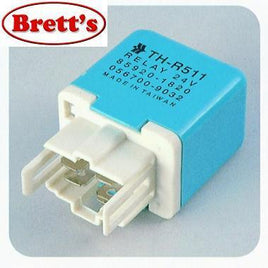 SPEC 15470.059 4 PIN RELAY ELECTRICAL SWITCH 24V 24 VOLT TH-R511 W-R511 R511 TAIL LAMP LIGHT RELAY HINO FD FD3 FF FF2H 1991- 85920-1820 056700-9032 GD3 GD3H WANO 1V3705