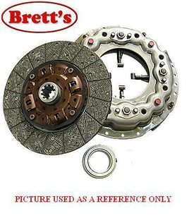 R1260N R1260 CLUTCH KIT MITSUBISHI FP418 NON TURBO 6D22-1A 1985-  FP418 TURBO 6D22-1A 11.1L 1985-  FS428   6D22-1A  FV315 8DC9   FV358  FV415 8DC9-1A  FV418 FV458   R717 R717N MFK-6524 MFK6524 DC717N 9295538