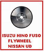 10985.202 FLYWHEEL 14" 6BD1T  JCR            6BD1 TURBO    5.8L    1980-1984 WITH RING GEAR RINGGEAR RUNNING  ISUZU ENGINE 1123312011 5123311400