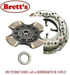 R1073N-SSC  CLUTCH KIT 14" BUTTON STYLE CERAMIC HINO FF2H FG19 FE3H HNK-6860 FF197L H06CTE FE3H RAVEN FG177L H07C 6.7L 1986-1992    FG197L H06CTE GH3H  H07D  GT3H  R2480 R2480N  R1073NB R1073 R1073N 92955370