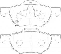 GDB3355PM DISC PAD SET FRONT HONDA ACCORD 2.4L 2003- ATE13046057142 BENDIX EUR572480B BOSCH0986494135 DELPHILP1862 FERODOFDB1704 HONDA45022SEAE01 KASHIYAMAD5125 MINTEXMDB2599 NiBKPN8125 NIPPARTSJ3604064 PAGIDT1397 REMSA106802 TEXTAR2372001