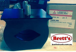 SPEC 10655.306 REAR BUMP RUBBER MITSUBISHI IMPORT BUS MJ527 MK517 MK595 SUSPENSION REAR SPRING AIR BAG BUMPER RUBBER MOUNT  MJ117 1987-9/1993  MJ217 1993-1996  MJ218 1993-2000  MJ219 1995-2000  MJ23H 1999-2005  MJ527  MK117   MK218  MK219  MK23H 1999-2005