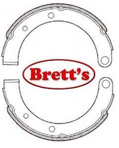 11526.FE30 H/BRAKE HANDBRAKE SHOES SHOE PR PAIR CANTER  GUTS   FE325   FE305  FE431   FE305  R FE425   FE435   FE325   FE425