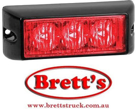 ZZZ LED93RM 12V / 24V 12/24V RED EMERG LAMP 93MM X 36MM EMERGENCY FLASHING LED L.E.D LEDS AUTO HEAVY DUTY ALLOY BASE 93 93RM LED93 50S 50SRM 50SR  RED LED50 93 SERIES LED50SRM