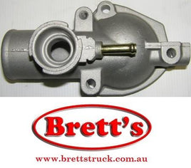 14023.018 TOP THERMOSTAT THERMO HOUSING COVER ALLOY 4D34 ROSA BUS CANTER FE CAP GOES ON ME015017 ME011114  ME229784 FUSO