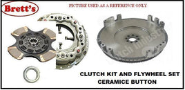 CFK2846N-SSC CFK2846N FULL CLUTCH KIT AND SOLID FLYWHEEL KIT SET 14" CERAMIC BUTTON STYLE HINO