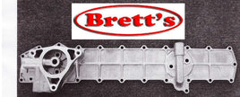 13124.030  OIL COOLER COVER MITSUBISHI  FM517 6D16 1991-1995 TWIN ROUND HEADLAMPS   FM555 6D14 1987-1991 SINGLE SQUARE HEADLAMP FM557 6D16 1989-1991 SINGLE SQUARE HEADLAMP  FM557 6D16 1991-1995 TWIN ROUND HEADLAMPS