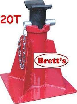 SPEC ASR9051 HEAVY DUTY JACK STAND 20,000KG   TRUCK STAND  20 TONNE 20T   19050 LIFTING Load Capacity   20000Kg  Min. Height - 415 mm  Max. Height - 640 mm   AXLE STAND STANDS MEETS AUSTRALIAN STANDARDS 2538 - 2004 APENDIX B 19051