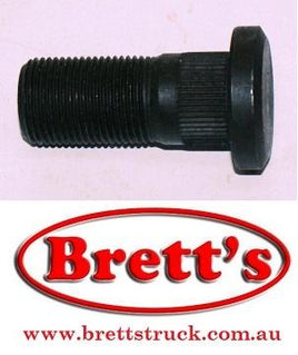 11181.169 RIGHT HAND RH WHEEL STUD FRONT OR REAR  HINO DUTRO XZU TRUCK WHEEL BOLT 11W0509 XZU439R 2010-06/2011 HINO DUTROXZU434 2003-2007 HINO DUTROXZU710R XZU710R 616 617 617 716 717 816 916 917 XZU439R