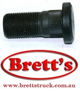 11181.170 LEFT HAND LH WHEEL STUD FRONT OR REAR  HINO DUTRO XZU TRUCK WHEEL BOLT 11W0510  XZU437R "916" 10/06-2011 HINO DUTROXZU720R "616 617 717 917 " EURO 5 2011- HINO DUTROXKU645 XKU655  XZU402  XZU411M XZU414