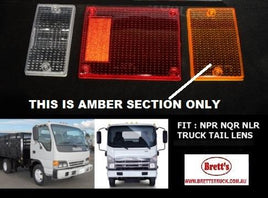 15441.005 REAR BLINKER LENS AMBER FLASHER  FSR NPR FTR DUTRO HINO ISUZU COVER 2R0407 8941746380 81537-37120 1822350150 81547-37130 8941746390 1822350140 SUIT 15440.009 15440.010